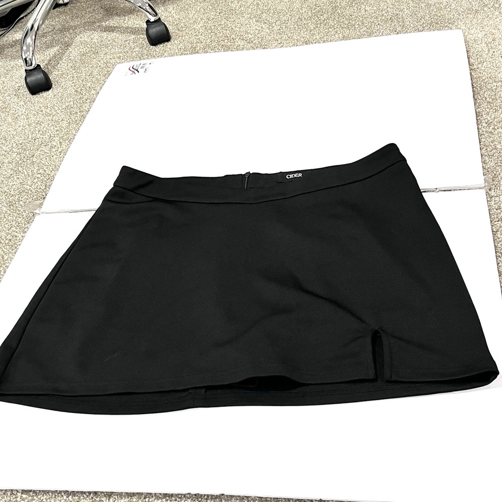 Cider Women Skort 2XL Tennis Pickleball Golf Zip Leg Slit Sporty